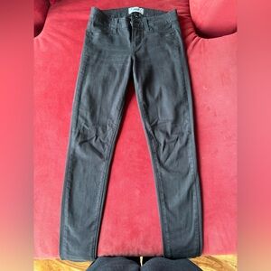 PAIGE straight leg dark jeans